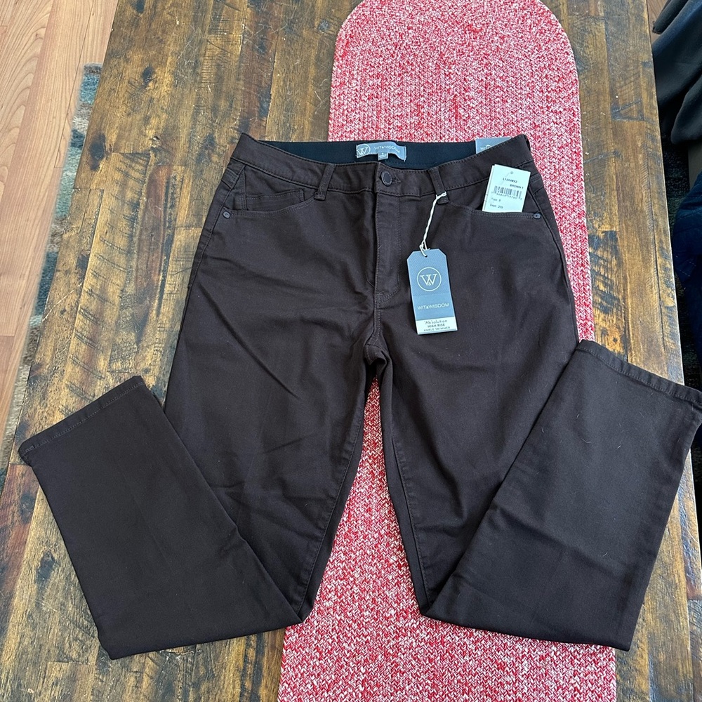 High Rise Ankle Slimmer pants - New w/tags